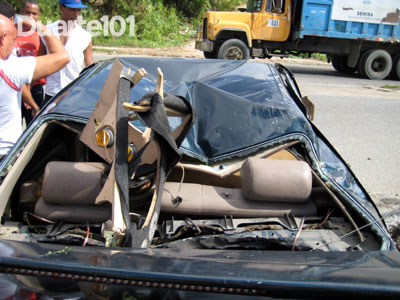 Taxista accidentado